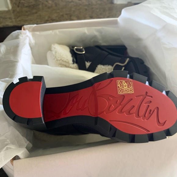 Christian Louboutin Pole Chic Combat Boots - Picture 13 of 13